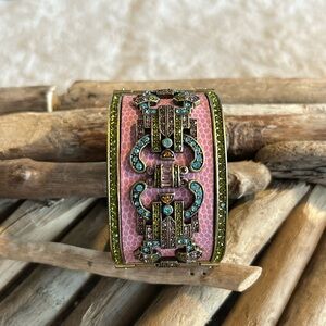 Vintage Heidi Daus Blush Cuff